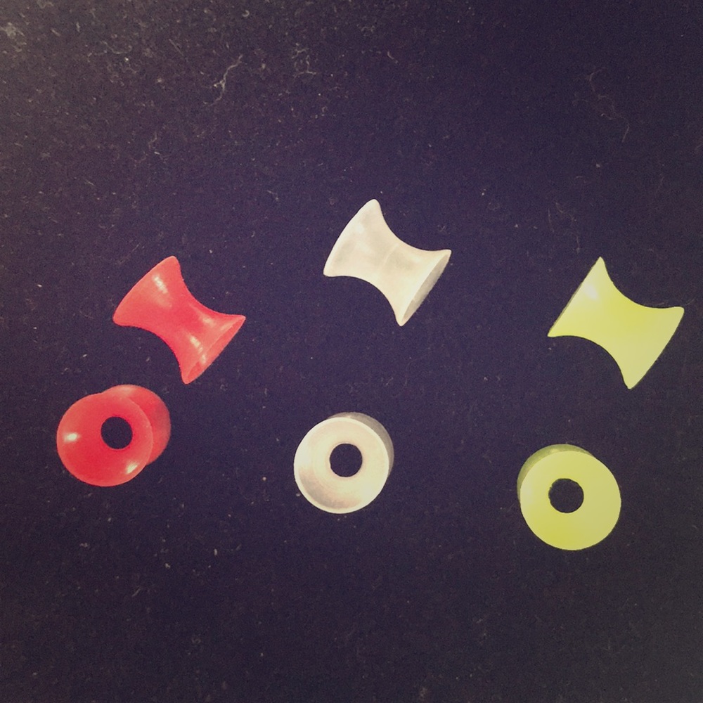 Squishy Flare silicone plugs